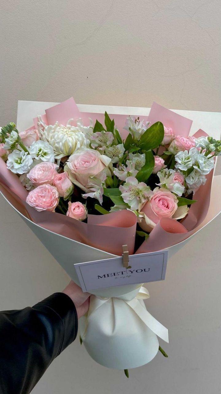 ShoreHavenRipple workshop space where corporate flower arrangements are designed and prepared for business delivery